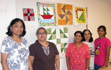 Quilt Class 2012 participants